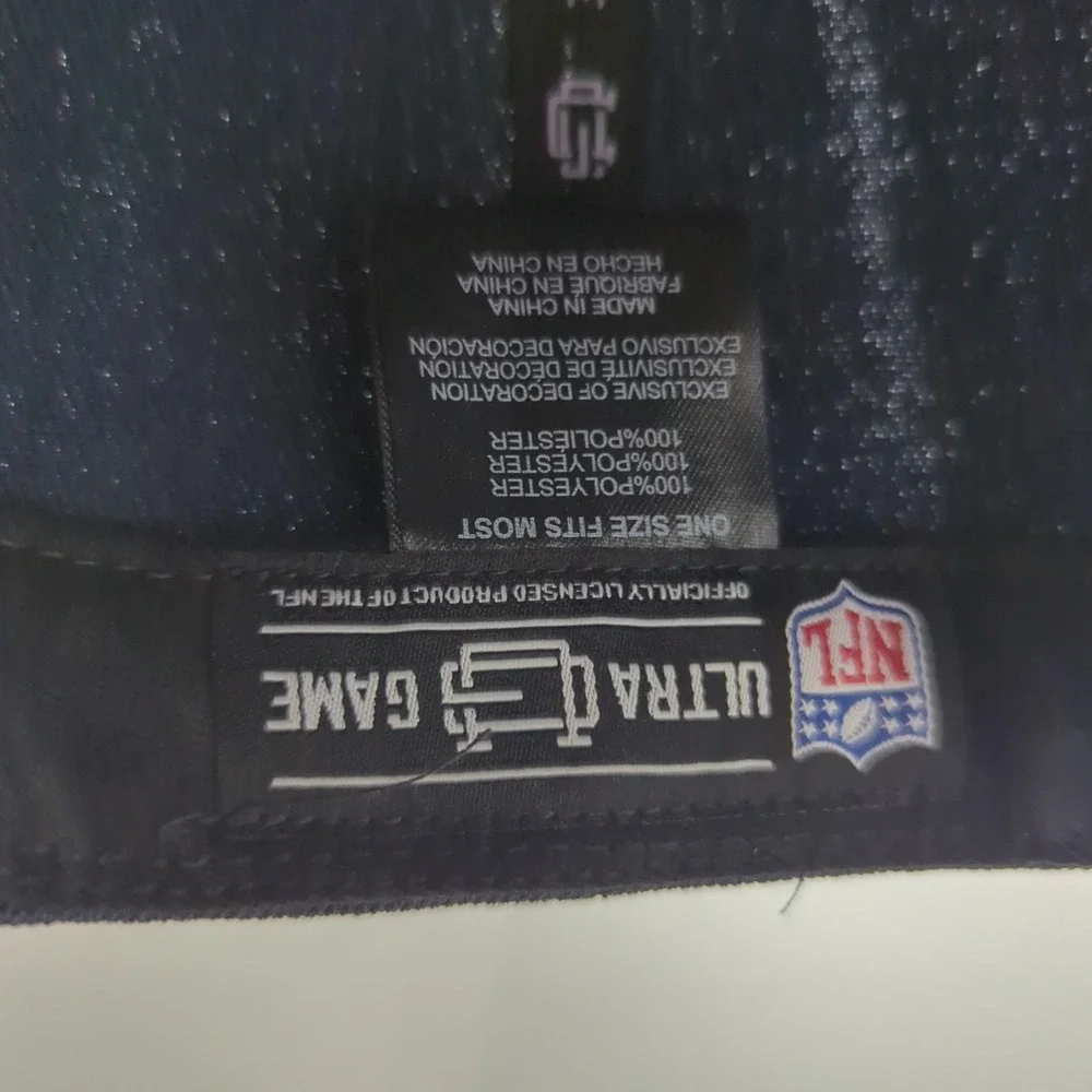 Dallas Cowboys NFL Ultra Game Snapback Hat Navy Blue Under Bridge Cap UGML142F